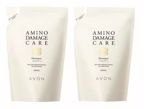 Avon Amino Damage Care Шампунь Сменный блок 400 мл (Набор 2)