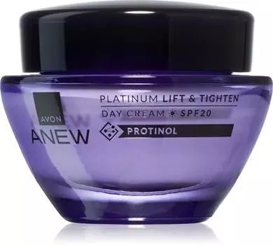 Avon Anew Platinum Дневной крем-лифтинг Spf 20 TU прозрачный