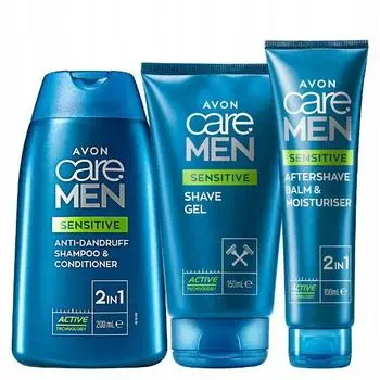 Avon Care Men Набор для бритья и ухода за чувствительной кожей для мужчин