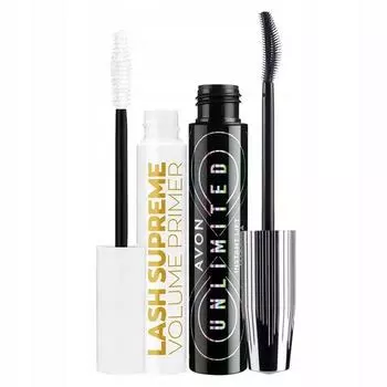 Avon Cosmetics Set Unlimited Тушь для ресниц + основа для туши