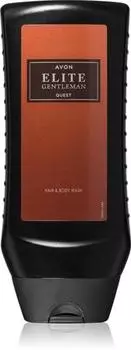 Avon Elite Gentleman Quest 2 in 1 Shower Gel and Shampoo TU прозрачный