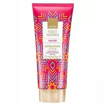 Avon Foot Works Энзимный пилинг для ног 75 мл - Корица
