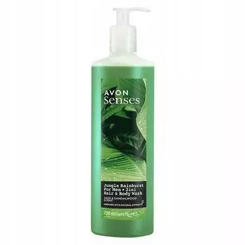 AVON Гель для душа Jungle Rain 720 мл