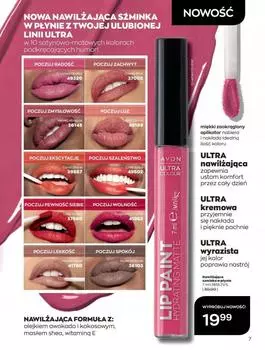Avon Lip Paint - Moisturizing Liquid Lipstick Raspberry Truffle