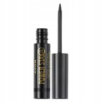 Avon Power Stay Waterproof Eyeliner Blackest Black 72H 1.2G