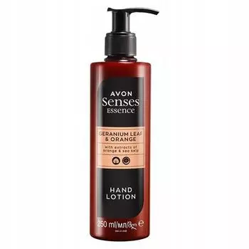 Avon Senses Essence Hand Lotion Geranium Leaf And Orange 250 Ml