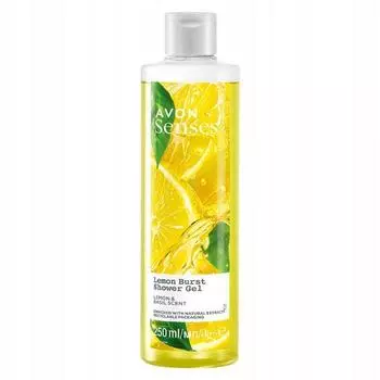 Avon Senses Shower Gel Lemon Burst Lemon & Basil 250 Ml