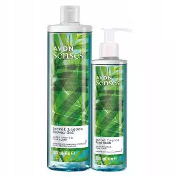 Avon Senses Soap and Shower Gel Secret Lagoon 250 Ml
