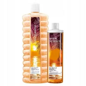 Avon Sun Kissed Sunset Cosmetics Set Gel 500 + Liquid 1000 Ml