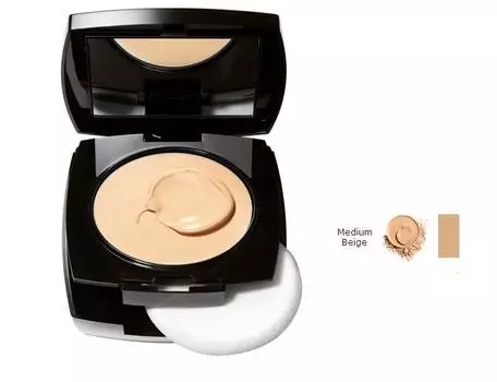 Avon True Compact Foundation Creamy-Powder Medium Beige 9G