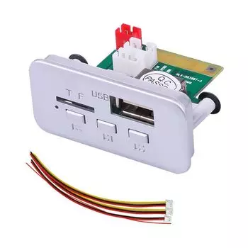 Avrpqiwy Bluetooth 5.0 MP3 WMA APE Плата декодирования Автомобильное аудио USB TF FM-радио 5V