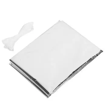 Аварийная палатка одеяло спальный мешок для выживания на открытом воздухе светоотражающее водонепроницаемое укрытие