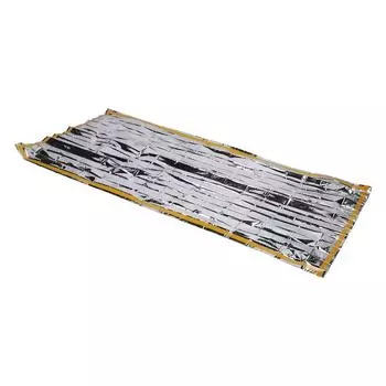 Аварийное одеяло Защита от солнца Водонепроницаемый многофункциональный солнцезащитный космический плед для улицы