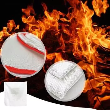 Аварийное противопожарное одеяло - кухонное противопожарное одеяло, домашнее противопожарное одеяло, противопожарное одеяло из стекловолокна 1.0m1.0m