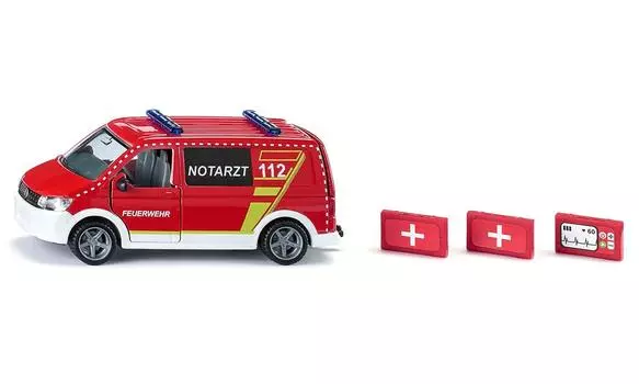 Аварийный автомобиль SIKU VW T6 возрастом около 3 лет SK2116
