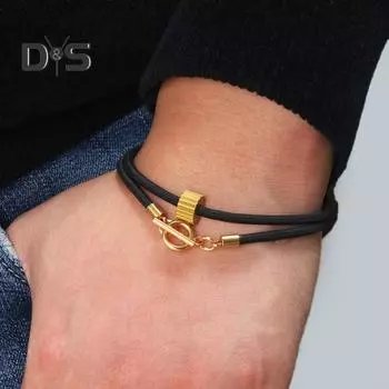 Аварийный браслет для разбивания стекла, браслет унисекс, двухслойный эластичный сплав, подвеска, браслет для выживания, разбитое окно, самооборона, личная безопасность 40cm чёрный