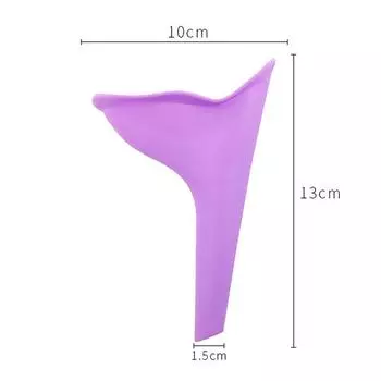 Аварийный дикий стоячий мочевой бой женский аварийный портативный бассейн фиолетовый