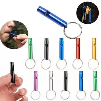 Аварийный свисток для тренировок на выживание на открытом воздухе, Duraeble Alufer, спасательный мини-свисток для спорта, кемпинга, пешего туризма CHINA