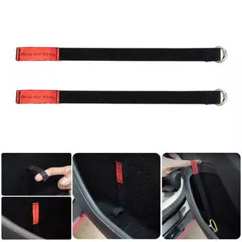 Аварийный трос для двери автомобиля, нейлоновый инструмент безопасности, простая установка, нейлоновый трос для аварийного покидания, простой в использовании для быстрого выхода красный