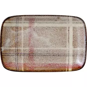 Awasaka RACHE 165 Square Plate Peanut Butter