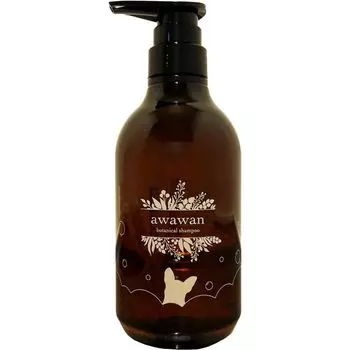 awawan Dog 500m Large Сделано в Японии Шампунь, Органический, Гипоаллергенный, Пена, Емкость,