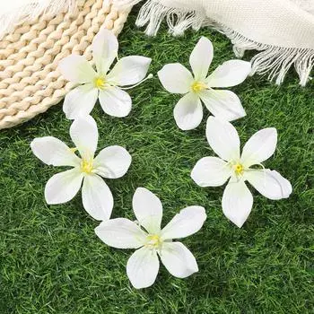 AWAYTR 5 шт. Градиентная искусственная цветок заколка-утиный клюв цветочные заколки для волос Валентин головной убор аксессуары для волос для девочки подарок на фестиваль