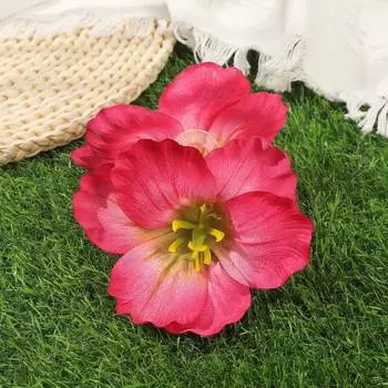 AWAYTR Большие заколки-крабы для волос в виде тюльпанов, искусственные цветочные заколки для хвоста, крабы для женщин, девушек, подарок, аксессуары для волос, Валентин, головной убор