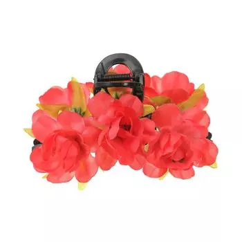 AWAYTR Джули Роуз Цветы Заколки для волос Цветочные заколки для волос Краб Для женщин Девушек Подарок Аксессуары для волос Валентина Головной убор