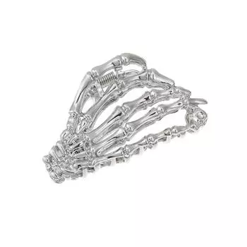 AWAYTR Гальванизированные заколки для волос в виде когтей черепа из сплава, краб для женщин, девушек, подарок, аксессуары для волос, головной убор на Хэллоуин