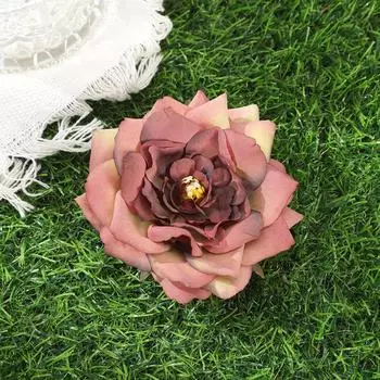 AWAYTR Гавайский Цветок Заколка для Волос для Женщин Девочек Романтическая Богемная Цветочная Заколка для Челки Заколки для Волос BB Аксессуары для Волос