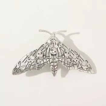 AWAYTR Retro Manual Moth Duckbill Hairpin Alloy Hair Clips Valentine Headwear Girl Hair Accessories Festival Gift