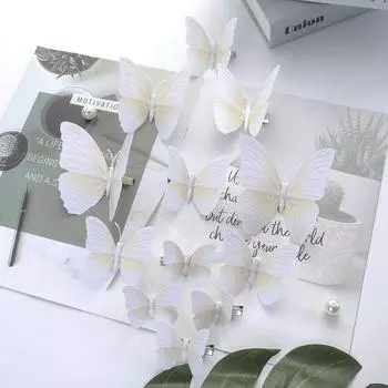 AWAYTR Ручная работа Имитация Бабочки Свадебный Головной Убор Заколки для Волос DIY Подарок для Девочки Красивая Заколка для Волос Декор для Волос Аксессуары для Волос