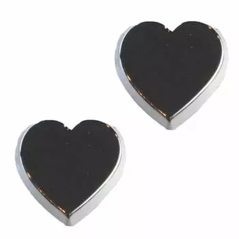 [AWESOME] Emblem Charm Emblem: Mini Heart (1 set of 2) ASCM-020