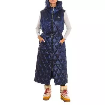 AWF22473 Женский утепленный жилет L синий