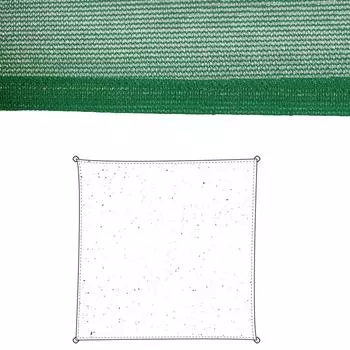 Awning Fabric 300 x 300 x 0.5 cm Polyethylene Green