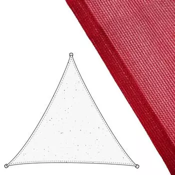 Awning Fabric 350 x 350 x 0.5 cm Polyethylene Cherry