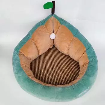 Авокадо всесезонный утолщенный независимый коврик-гнездо, универсальный, моющийся, креативный, для домашних животных, универсальный для собак и кошек M