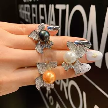 Австралийский рябчик жемчуг микро-набор женская мода креативные украшения знаменитость женщина