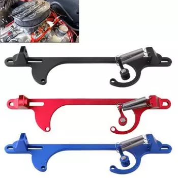 Авто 4150 4160 Основание дроссельной заслонки Алюминиевый кронштейн троса дроссельной заслонки Карбюратор чёрный