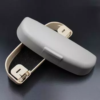 Авто автомобиль солнцезащитные очки чехол держатель очки пластиковый ящик для хранения one size чёрный