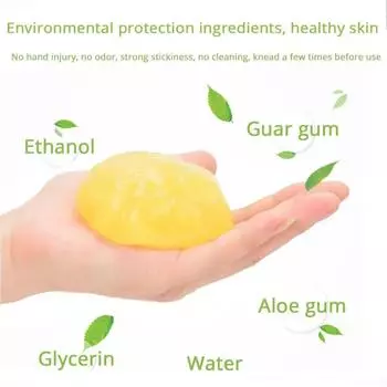 Авто чистящая салфетка для автомобиля, очиститель для клея, порошок, волшебный очиститель, гель для удаления пыли, средство для чистки клавиатуры компьютера, чистка автомобиля 70 г