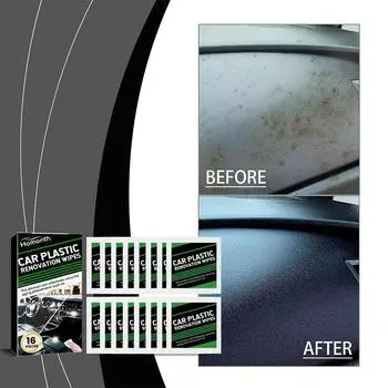Авто Пластик Восстановитель Авто Полироль Ремонт Покрытия Восстановитель Средства Для Чистки Автомобиля Пластиковые Салфетки Для Детейлинга Автомобиля