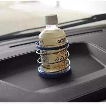 Авто пружинный подстаканник стойка для напитков держатель для телефона аксессуары для салона автомобиля портативный универсальный автомобильный органайзер для хранения высокого качества чёрный