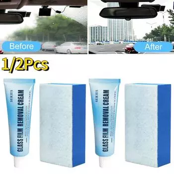 Авто Стекло Полировка Обезжириватель Очиститель Масляная Пленочная Чистка Полировальная Паста для Ванной Оконное Стекло Лобовое Стекло Стекла