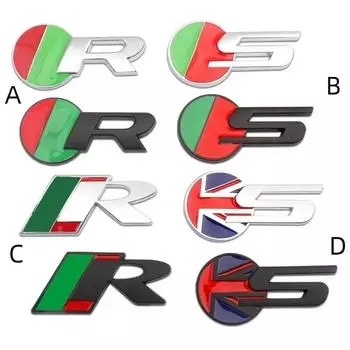 Авто украшение 3D эмблема для Ja + guar XF XE XK X-Type F-pace S Type XJ XJS XKR XFR R наклейка металлическая наклейка автомобильные аксессуары A R Sticker чёрный