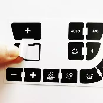 Авто Виниловая Кнопка Ремонт Наклейка Наклейка Для C Itroen C4 Grand Picasso