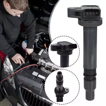 Авто X4 Высокопроизводительная катушка зажигания Топливная эффективность Максимальная совместимость 90919-02238 9091902238 Профессиональные инструменты для автозапчастей чёрный