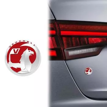 Автоаксессуары Металлическая эмблема стойки C Значок на кузов задней крышки багажника Наклейка для Opel Vauxhall Meriva Junior Astra CORSA VECTRA ZAFIRA красный