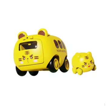 Автобус игрушка для детей инерционный автомобиль от 1 до 3 лет жёлтый