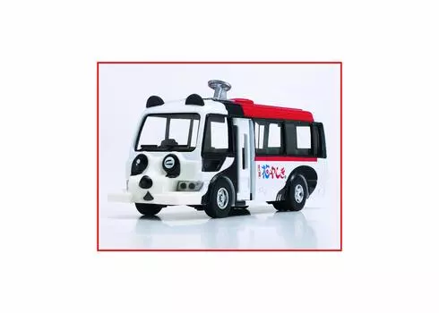 Автобус-панда DK-4111 в масштабе Diapet 1/55